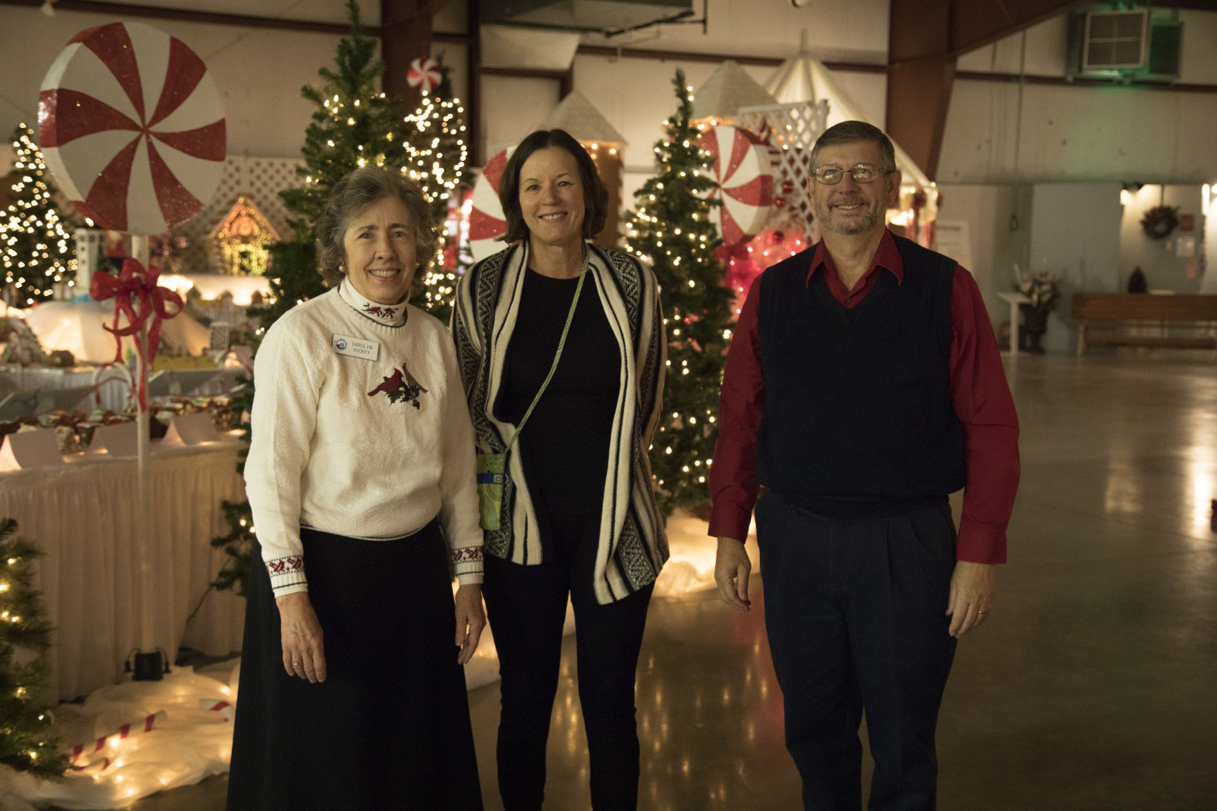 Carolyn Yockey, Anne Broughton, Dennis Miller